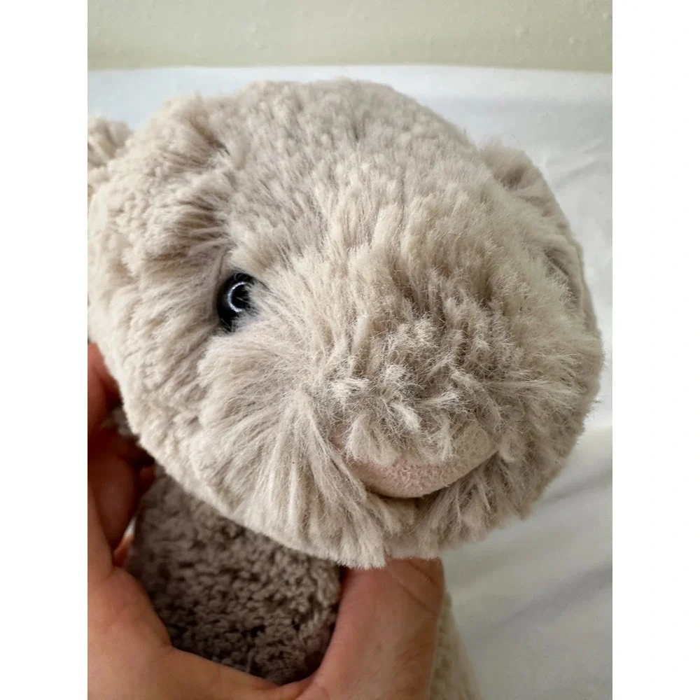 Jellycat Bashful Bunny Beige Plush Stuffed animal  12 in Authentic